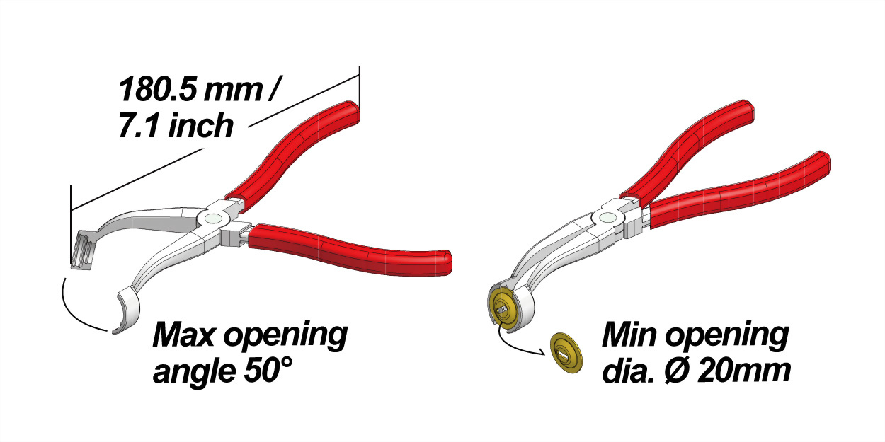 hold-down spring pliers tool