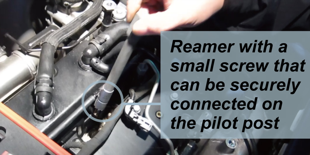 Injector Seat Cleaning Reamer Set