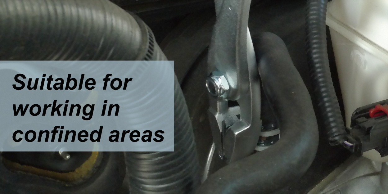 Multi-directional operation for working in tight areas Multi-directional operation for working in tight areas
