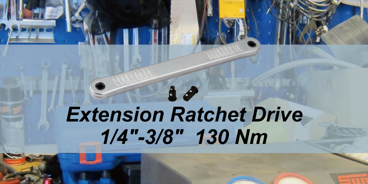 drive extension bar ratcheting
