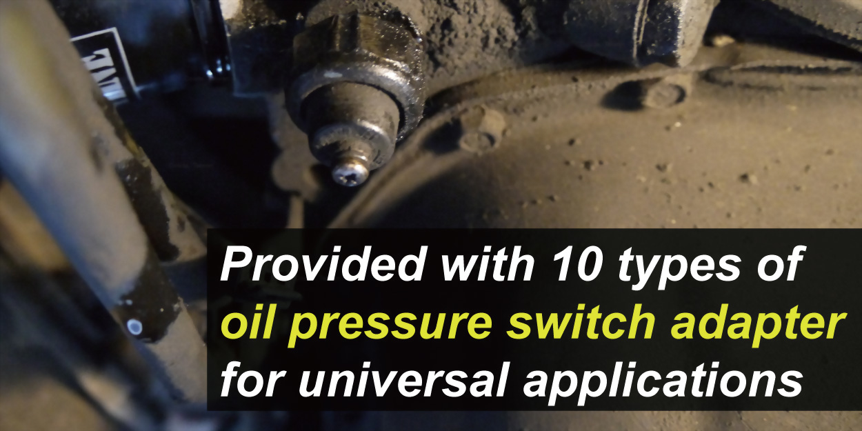 Engine Oil Pressure Test Kit Gauge Diagnostic