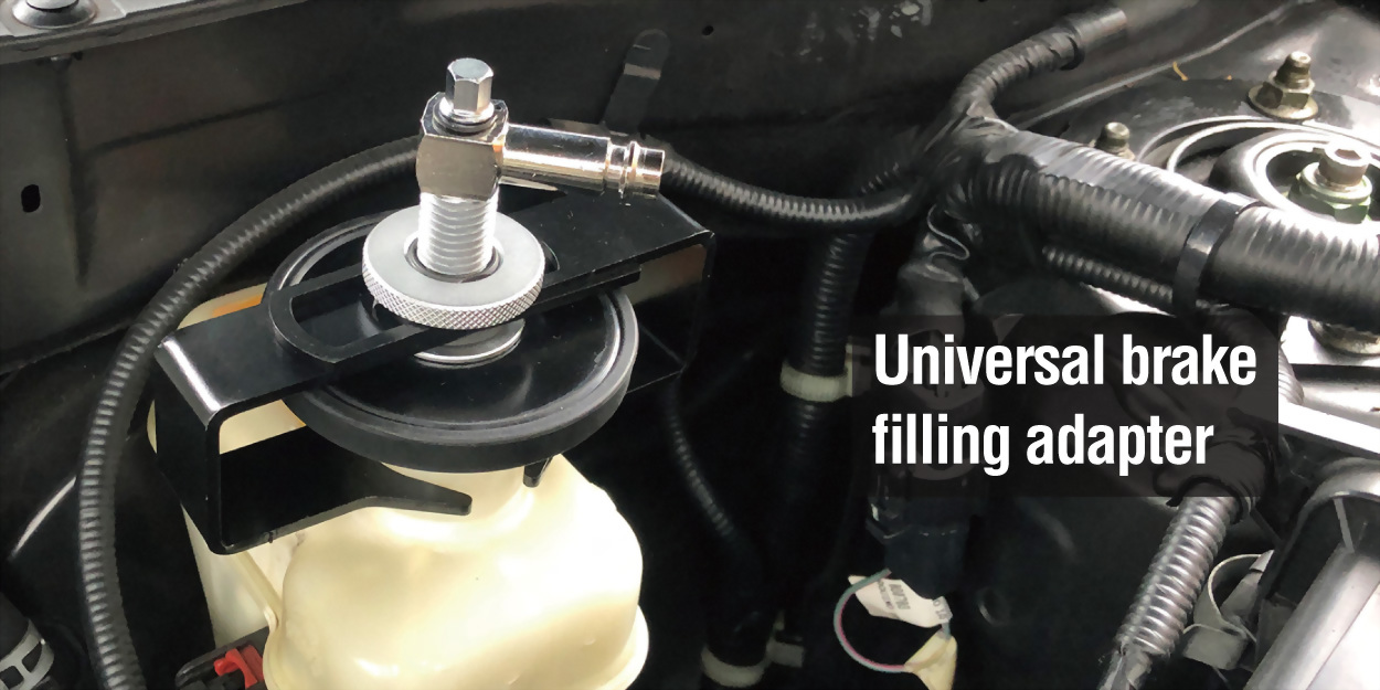 Master Cylinder Adapter Use with Brake Fluid Bleeders
