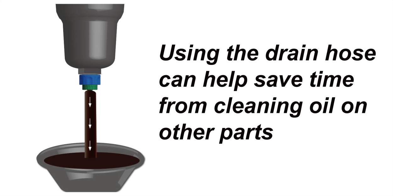 drain hose oil filter housing 06D115408B