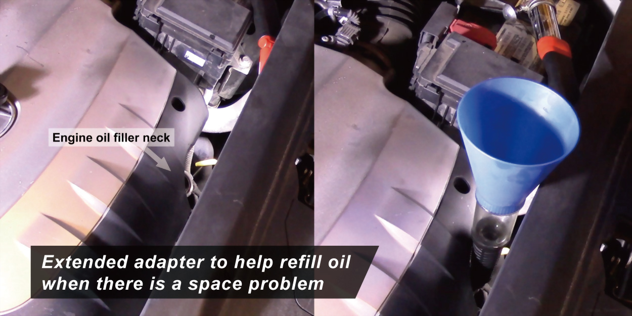 No Leak Funnel for Honda Nissan