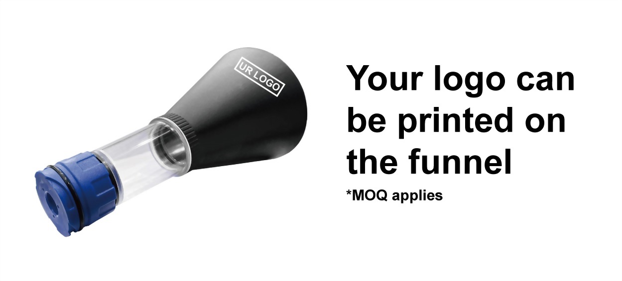 Customized oil funnel private branding available bulk production low cost shipping