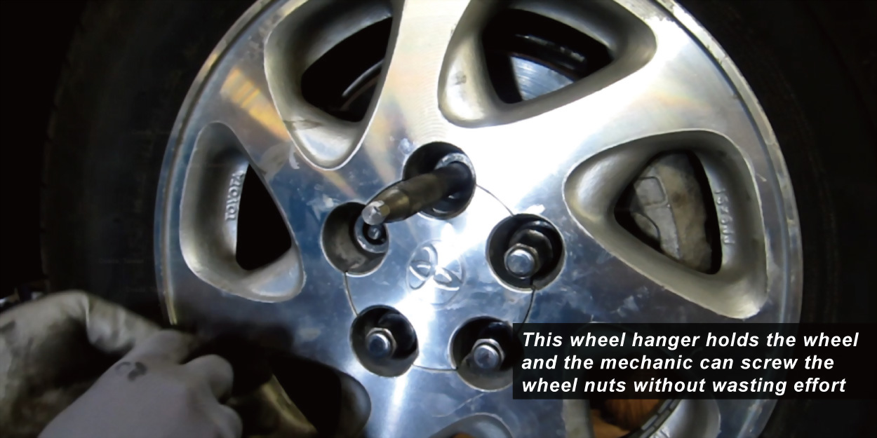 Wheel hanger for Toyota Corolla FJ Cruiser Highlander RAV 4 wheel nuts
