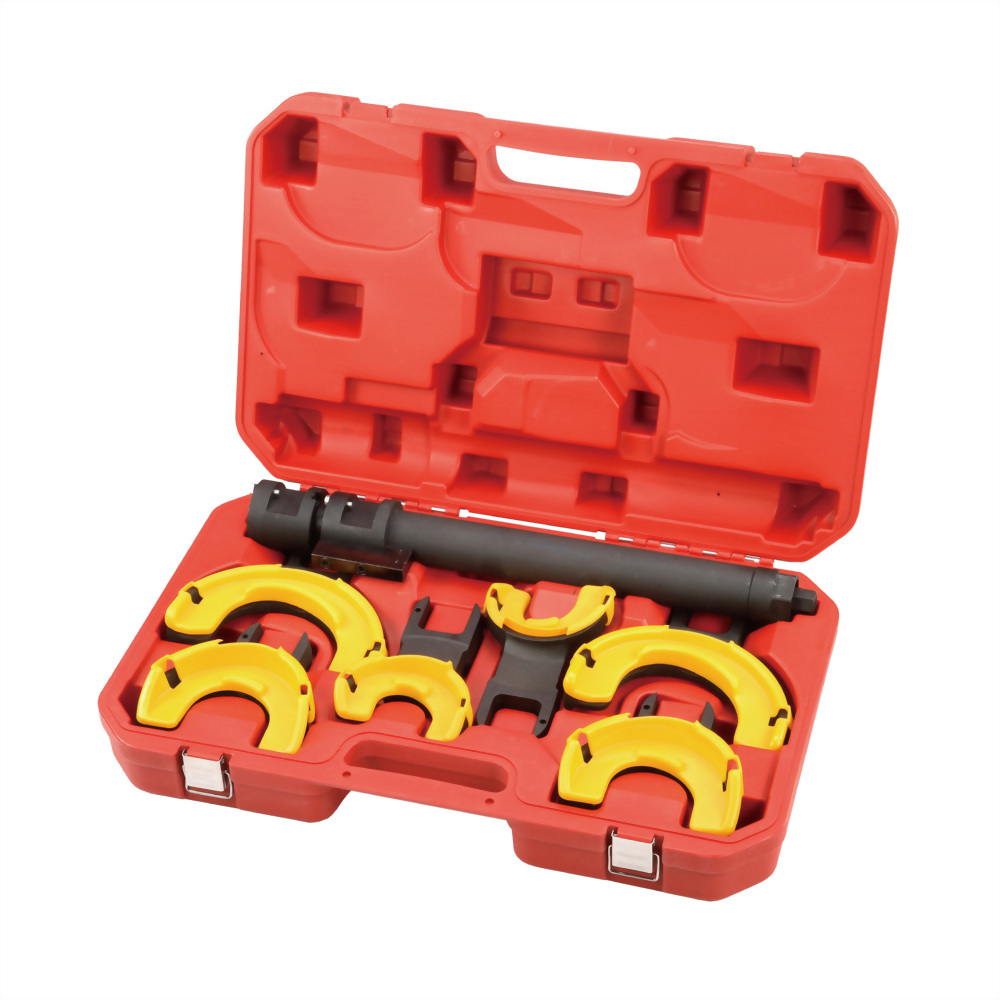 Heavy duty coil spring compressor