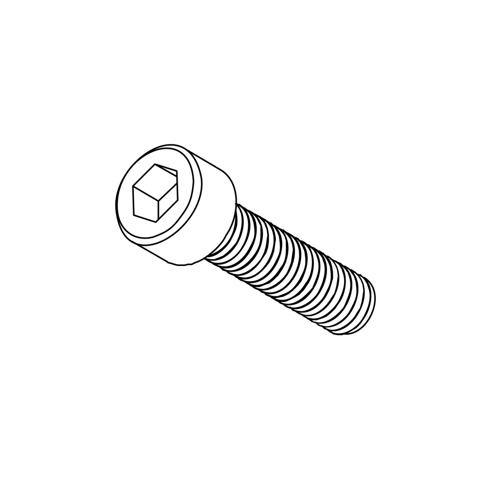 Internal Hex Bolt - M6×P1.0×25L