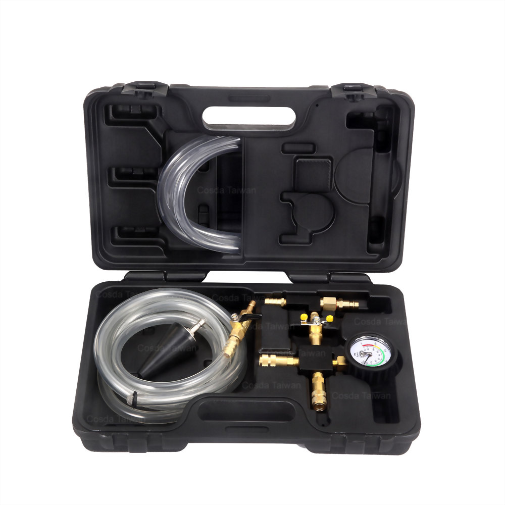 Vacuum-type Coolant Refill Tool for Heavy Duty Vehicles