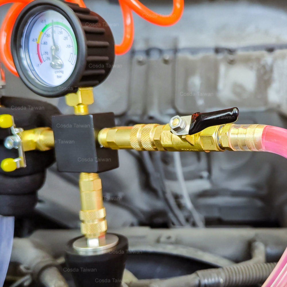Vacuum-type Coolant Refill Tool for Heavy Duty Vehicles