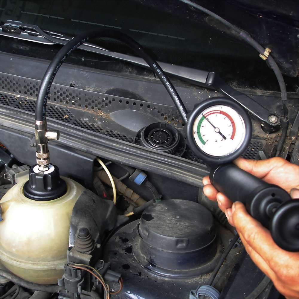 Mercedes-Benz 168 500 02 49 tank coolant refill pressure test