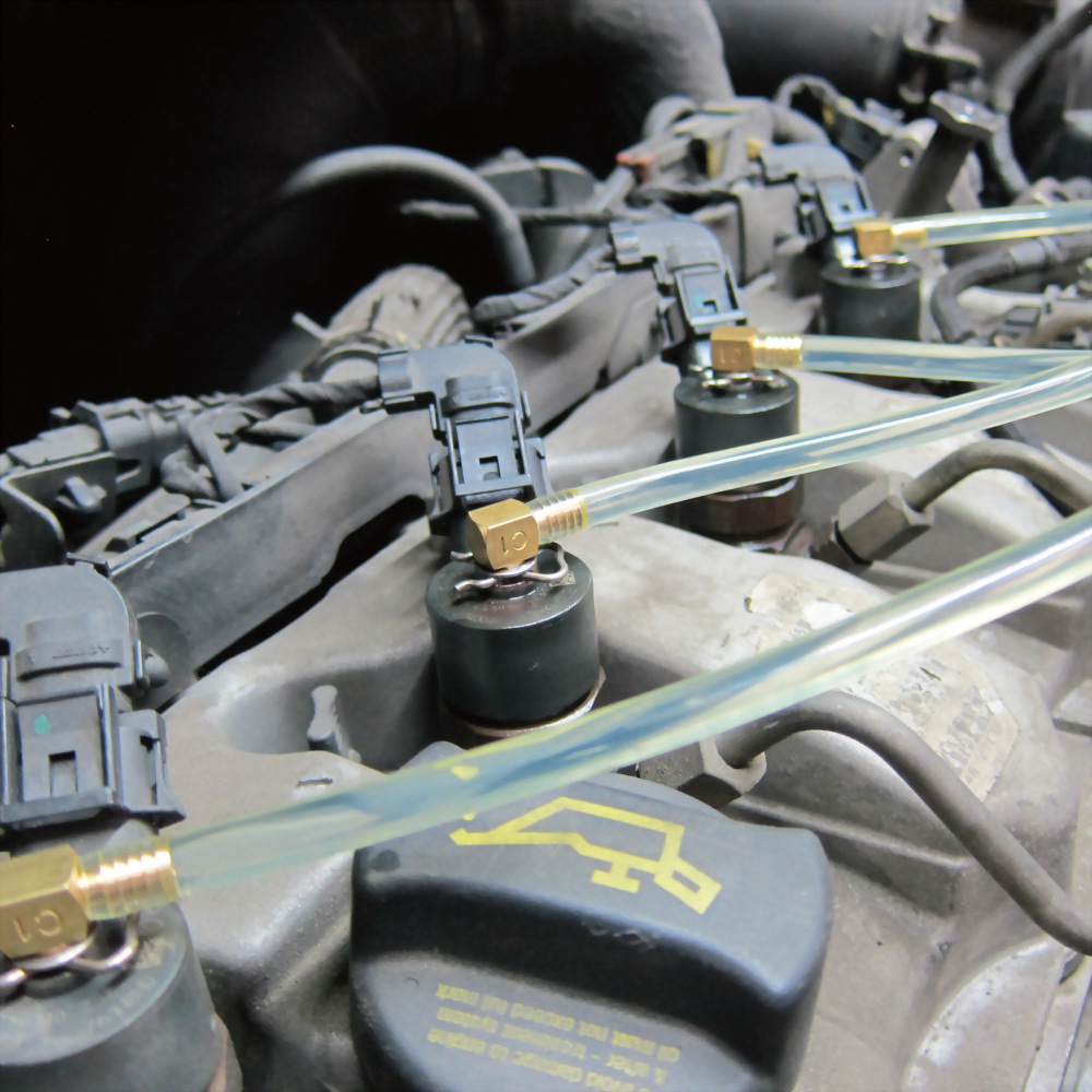 adaptors for BOSCH-01, SIEMENS-02, DENSO-03 and DELPHI injectors