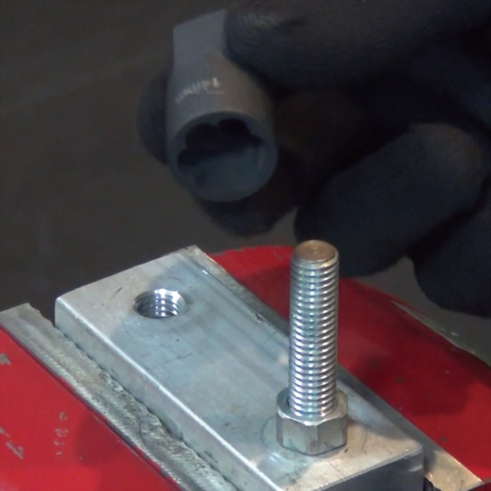 pass through external hex socket