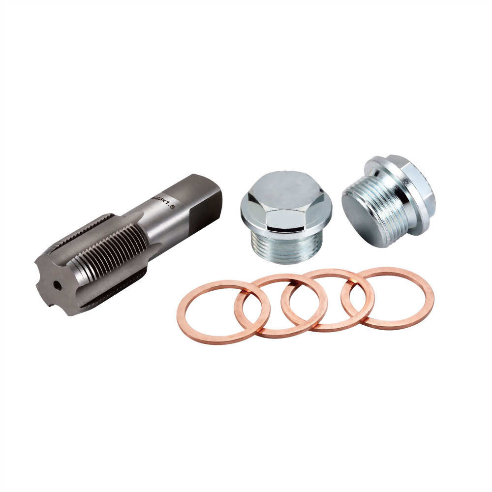 Oversize Oil Drain Plug Self Tapping Oil Pan Thread Repair Kit for Car