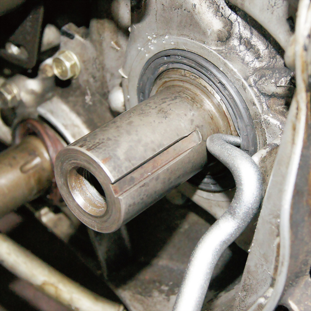 For oil and grease seals