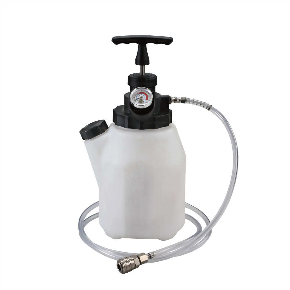 pressure brake bleeding method makes brake fluid change fast and easy