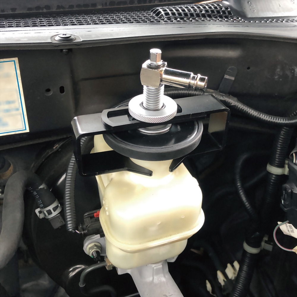 brake fluid change pressurized system