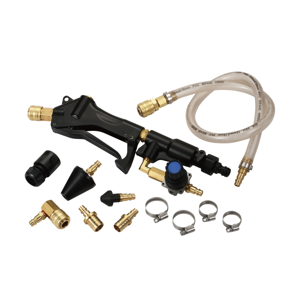Heater core flusher tool