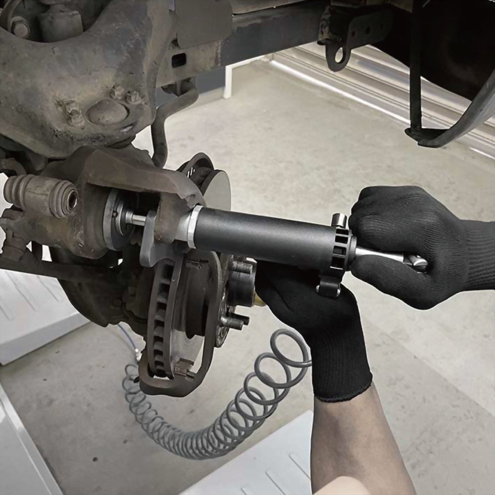 Air Powered Brake Caliper Piston Wind Back Tool for Tesla Models