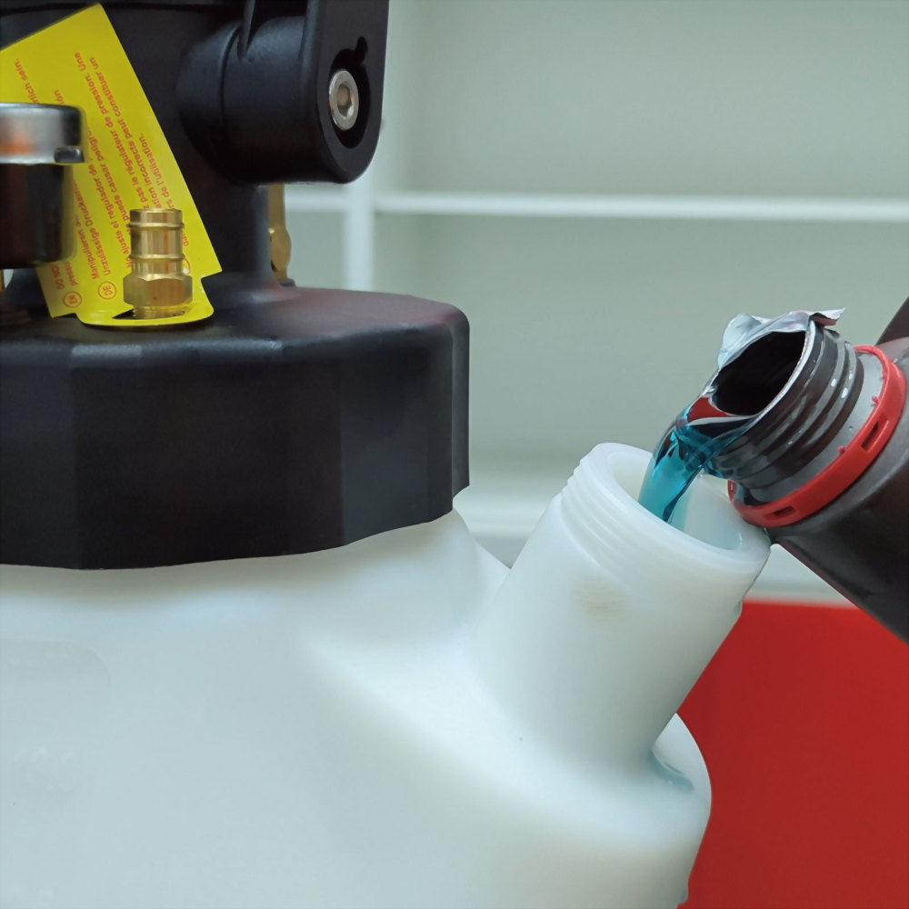 12.5L Pneumatic / Manual Fluid Refilling Tool Set with 21 Adapters