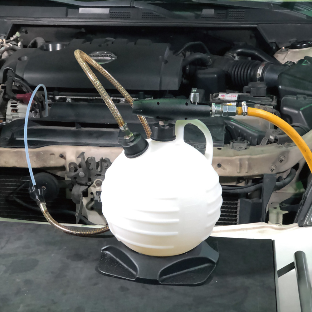 tank for extracting engine oil