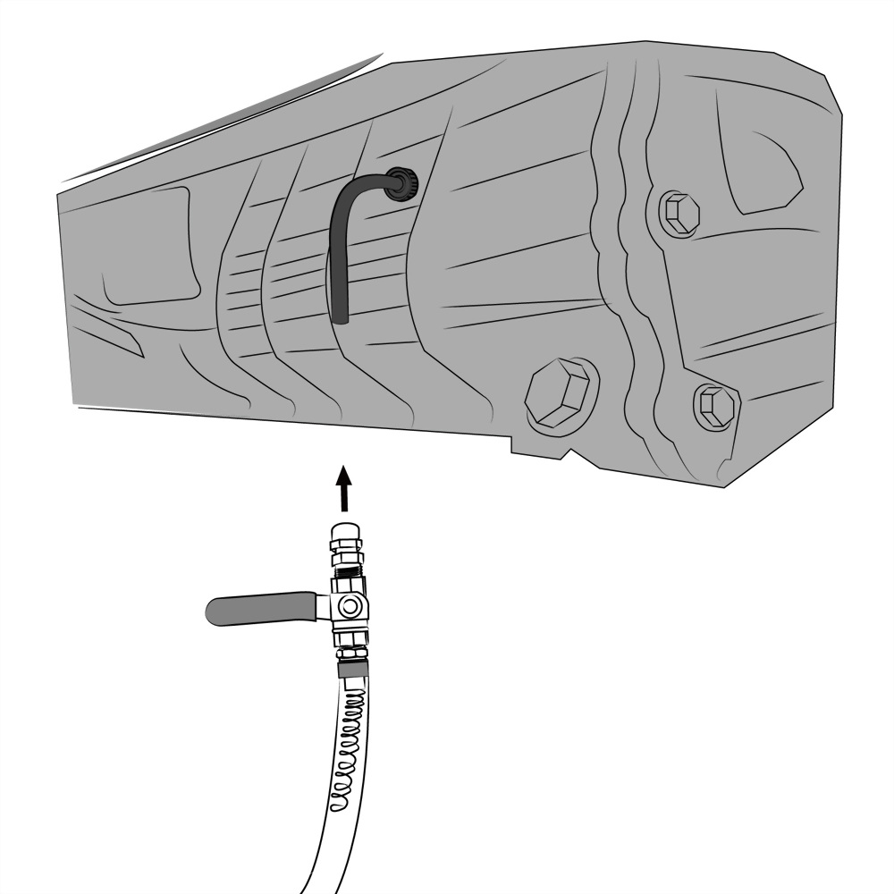 designed for efficient undercar transmission fluid service