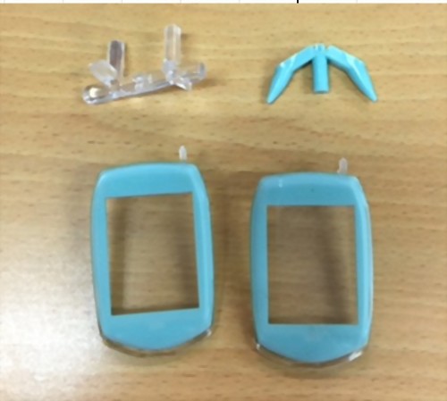 電子錶雙料射出2