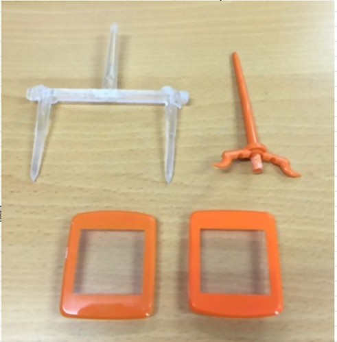 電子錶雙料射出1