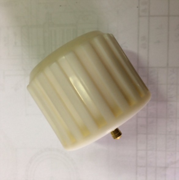 insert molding(knob with metal)