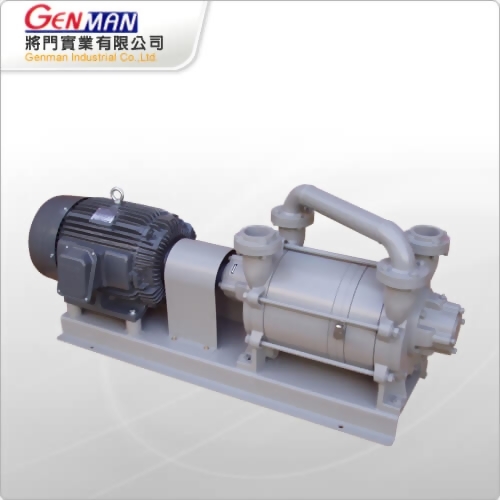 Liquid ring vacuum pumps_Two-stage model-GWV-20 - Genman Industrial