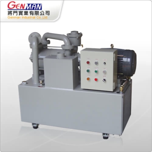Oil Ring Vacuum Pumps_Air-cooling model-GOV-5DA - Genman Industrial
