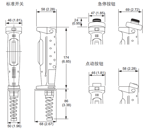 440J 系列 安全致能開關