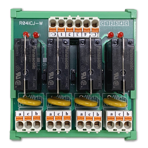 プッシュイン端子台