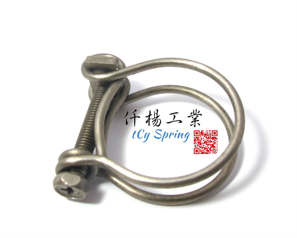 Screwlacoon clip/water pipe bundle/card hoop pipe bundle/throat hoop