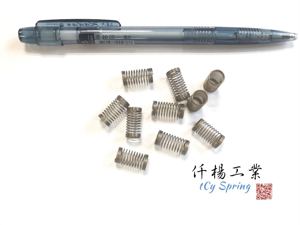 ストレート円筒スプリング（圧縮スプリング）-SUS304