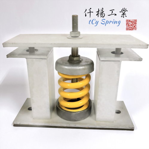 Height-limiting spring shock absorber RSM (Restrained Spring Isolators)