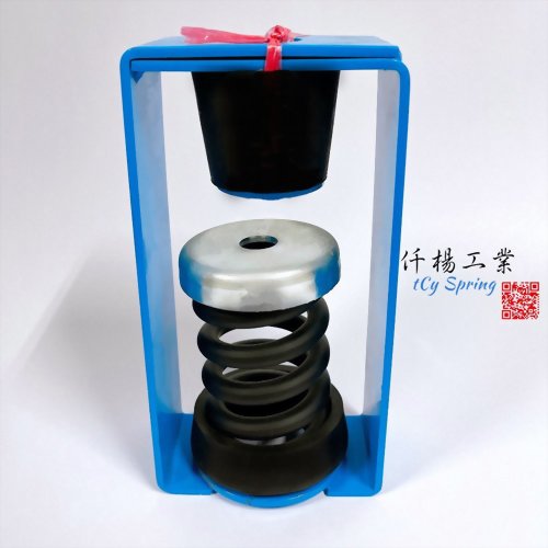 Suspension spring shock absorber
