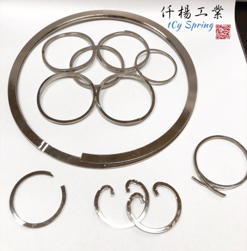 Flat Wire Buckle-Circlip