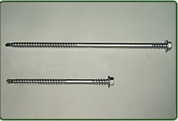Bi-metal Screws IND HEX Washer Head A/F 5/16" High Thread TPl-10 Reduced Drill Point No2-4