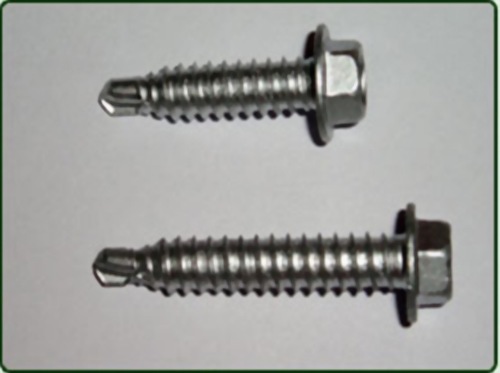 Bi-metal Screws IND HEX Washer Head BSD Thread, with Reduced Drill Ponit No1-2