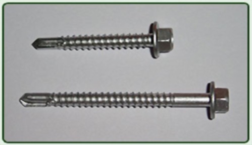 Bi-metal Screws IND HEX Washer Head BSD Thread with Drill Point No3-1