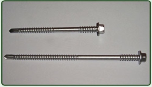 Bi-metal Screws IND HEX Washer Head High Thread with Drill Point No3-2