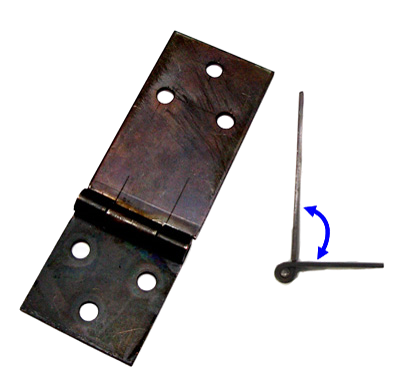 Black Antique Cabinet Hinges