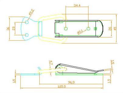 重型箱扣-夾扣-搭扣-扣件