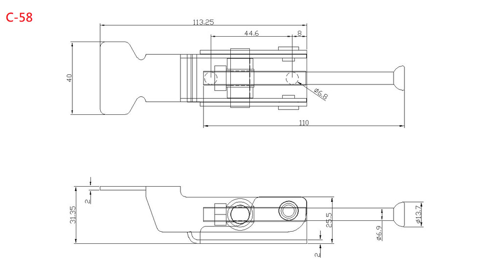 工業級箱扣-夾扣-搭扣-扣件