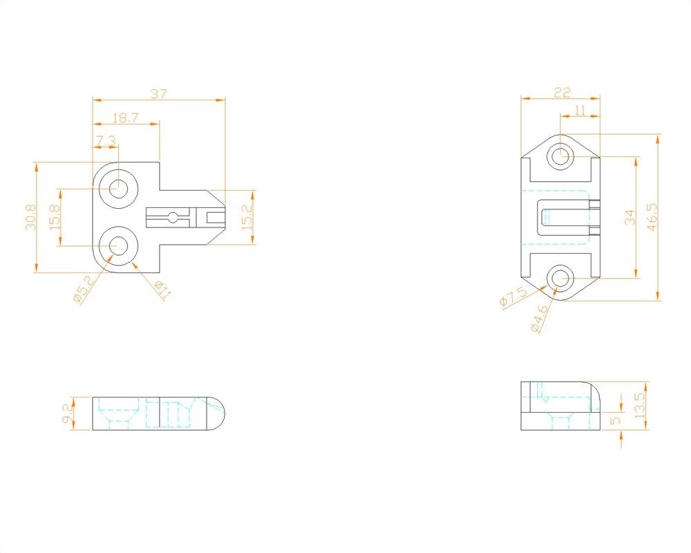 Plastic Table Latches