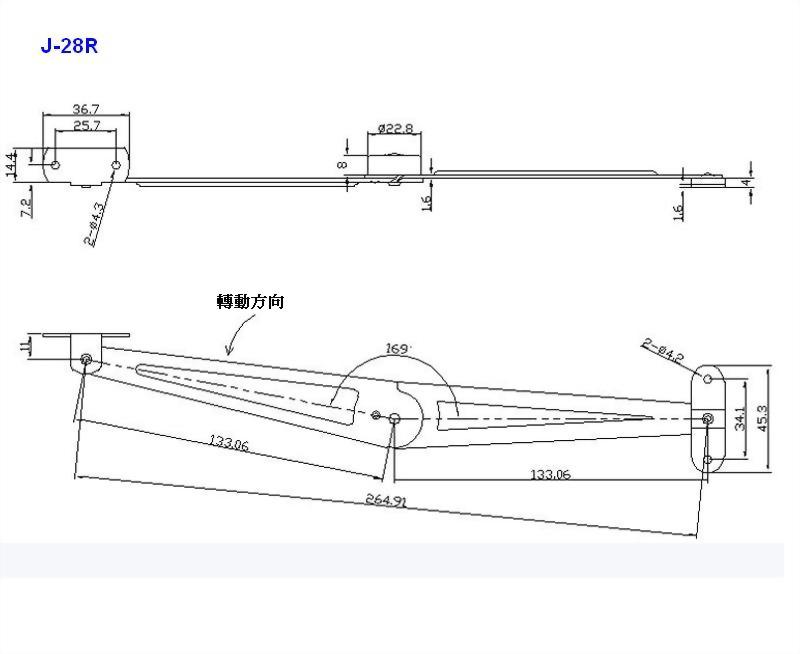 開閉器五金