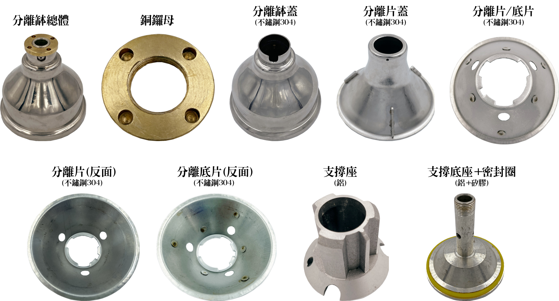 家庭式油水分離機零件