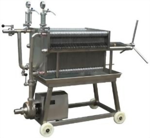 不銹鋼板框過濾機(400×400mm)