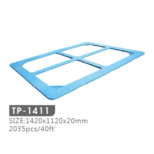pallet top frame, plastic top frame